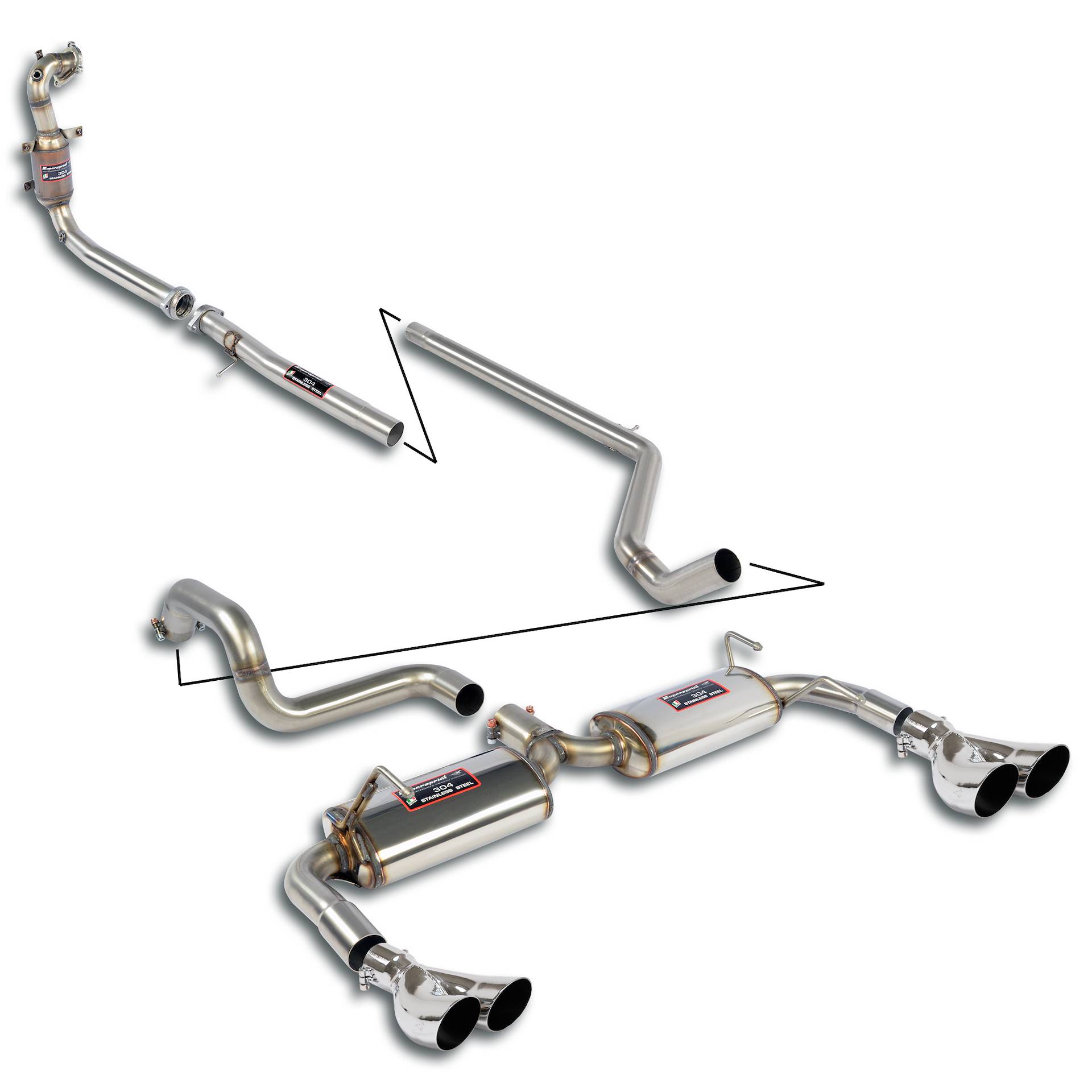 scarico sportivo supersprint
