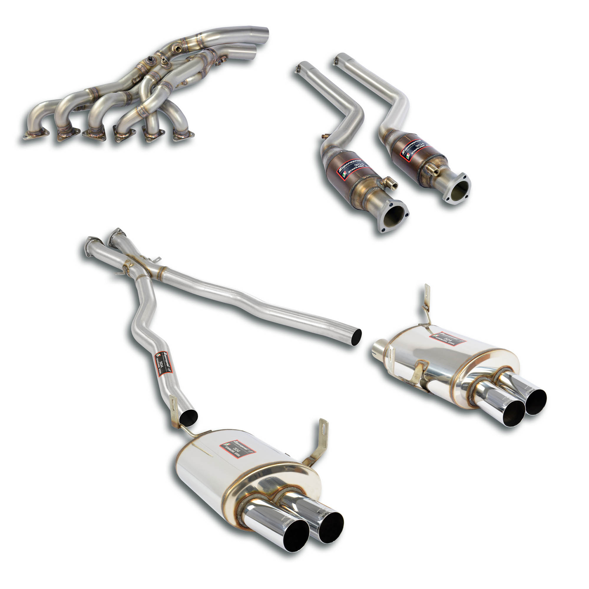 Supersprint Exhaust for BMW Z4 M Roadster / Coupè 3.2i ' 06 -> '08