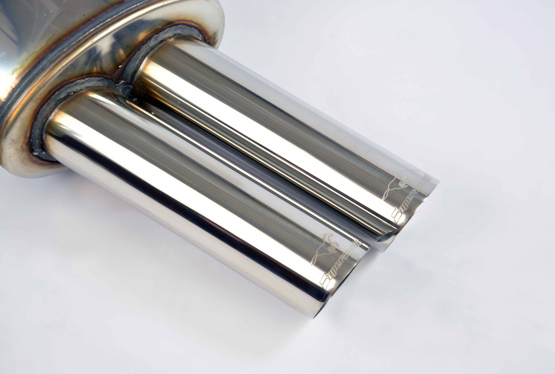 Silencieux arrière Racing OO70 100% Acier inoxydable