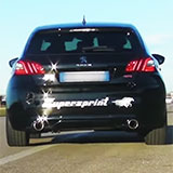 PEUGEOT 308 GTi SOUND with Supersprint full exhaust system