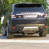 Range Rover Sport Mk2 TDV6 avec tubes de fuite Supersprint 