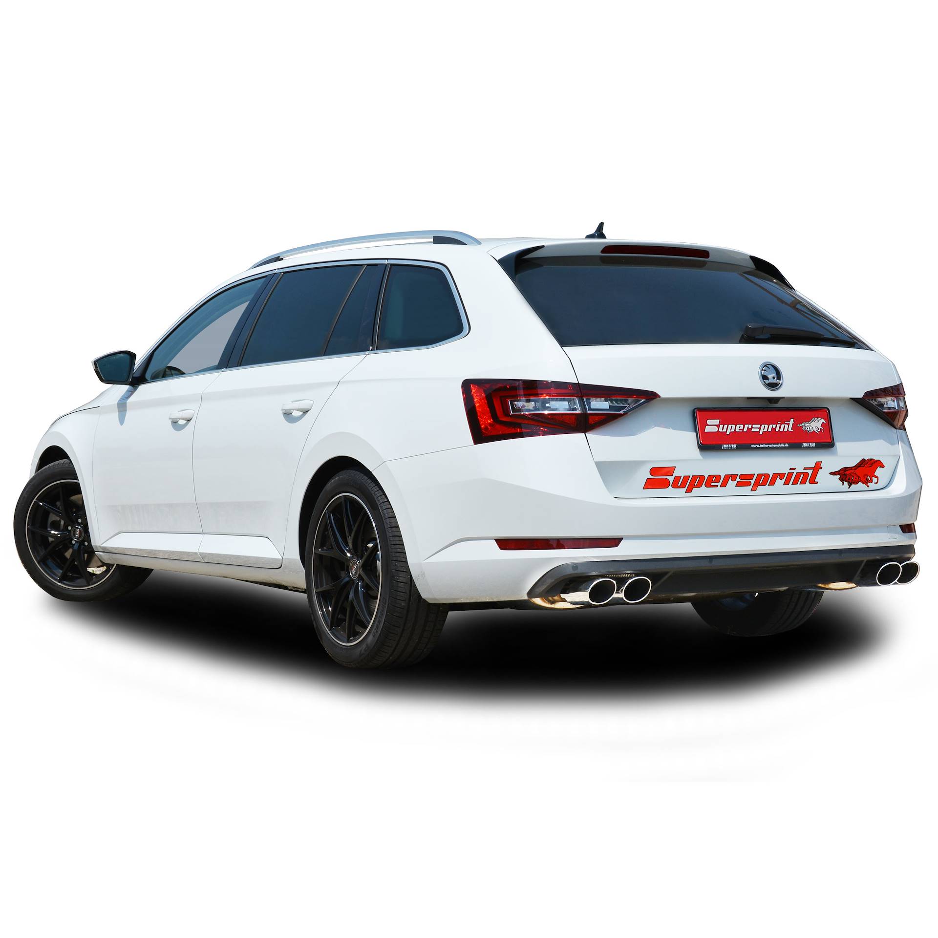 Nouveaux système d'échappement Supersprint pour SKODA SUPERB (Berlina + Wagon) 4x4 2.0 TSI (280 Hp)