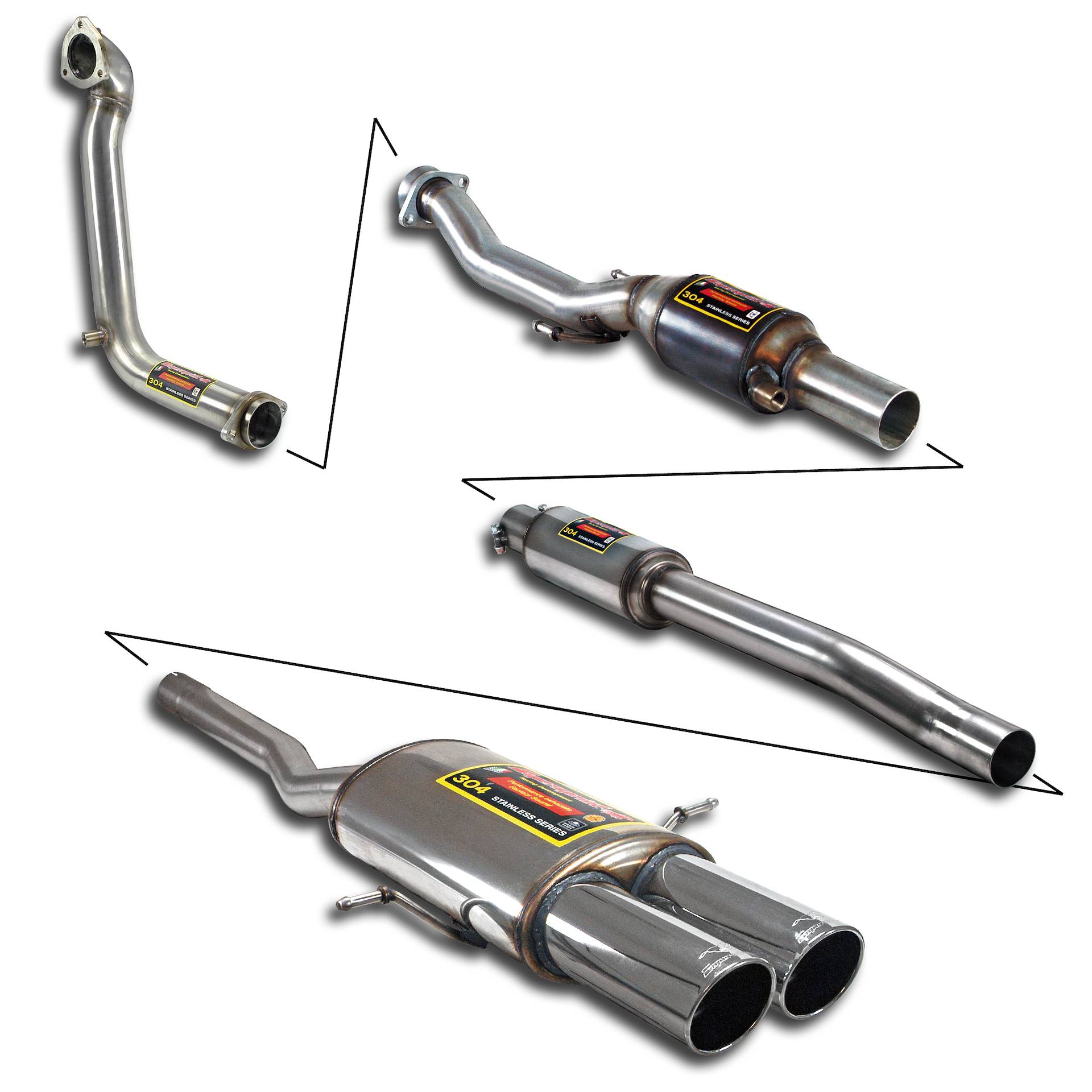 Performance Sport Exhaust For Mini R56 Cooper S Jcw Gp Mini John