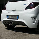 Opel Corsa OPC 1.6 Turbo - Full exhaust system with RACE muffler