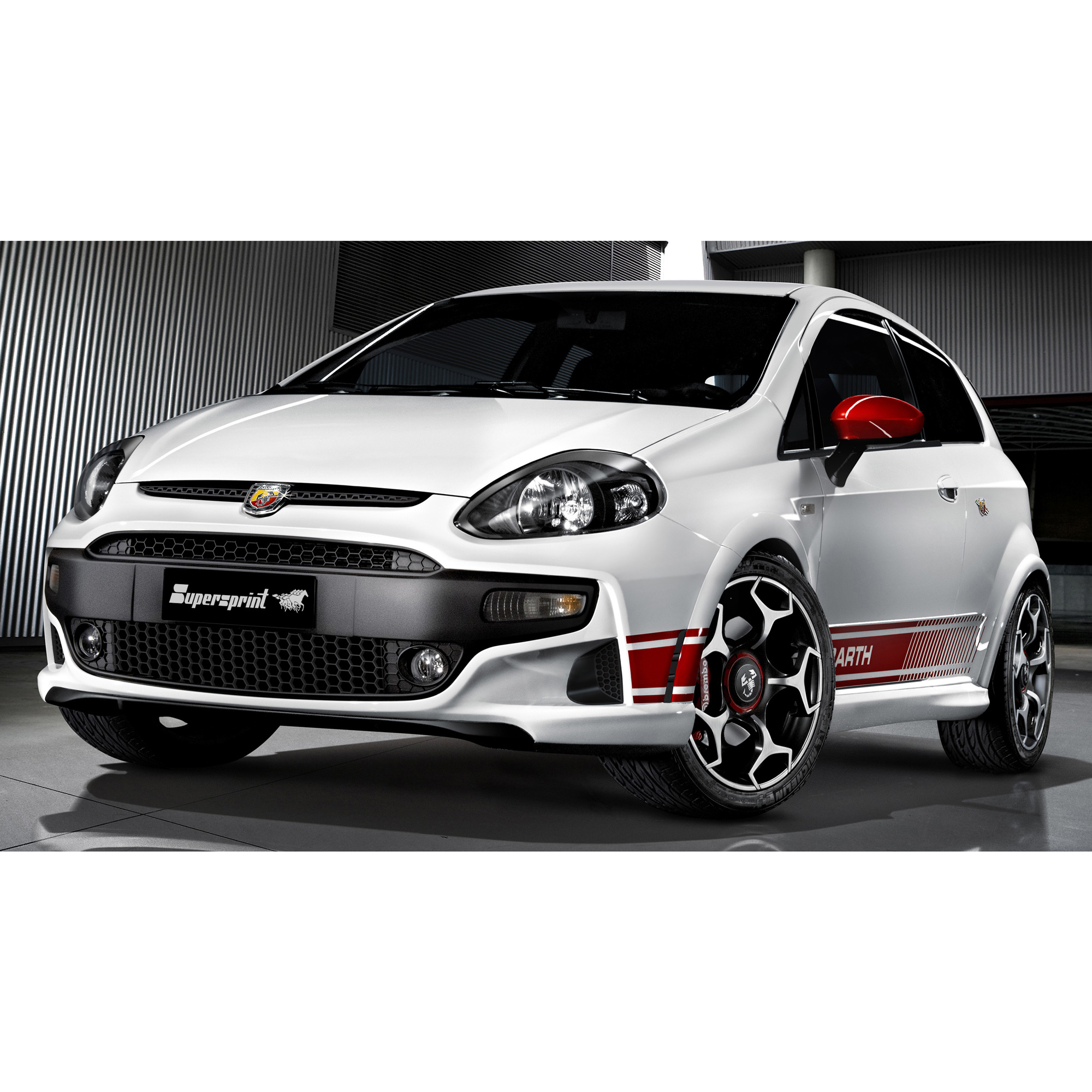 Supersprint Auspuff für GRANDE PUNTO EVO ABARTH 1.4T MultiAir SuperSport (180 Hp) 2012 ->
