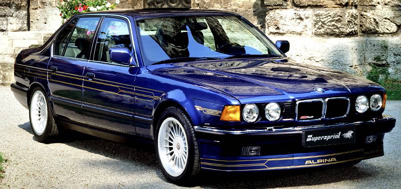 Supersprint Auspuff für ALPINA B12 (E32) 5.0i V12 (350 PS) '88 -> '94