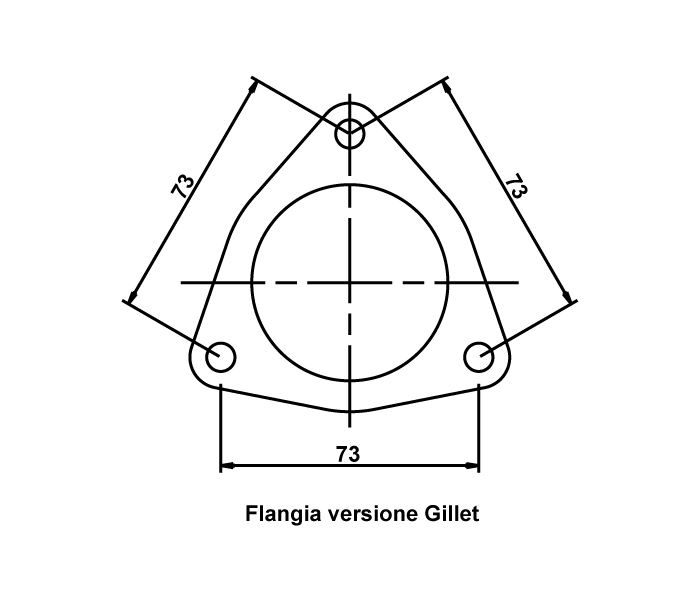 Tubes de liasion pour collecteur d'origine (modèle Gillet)