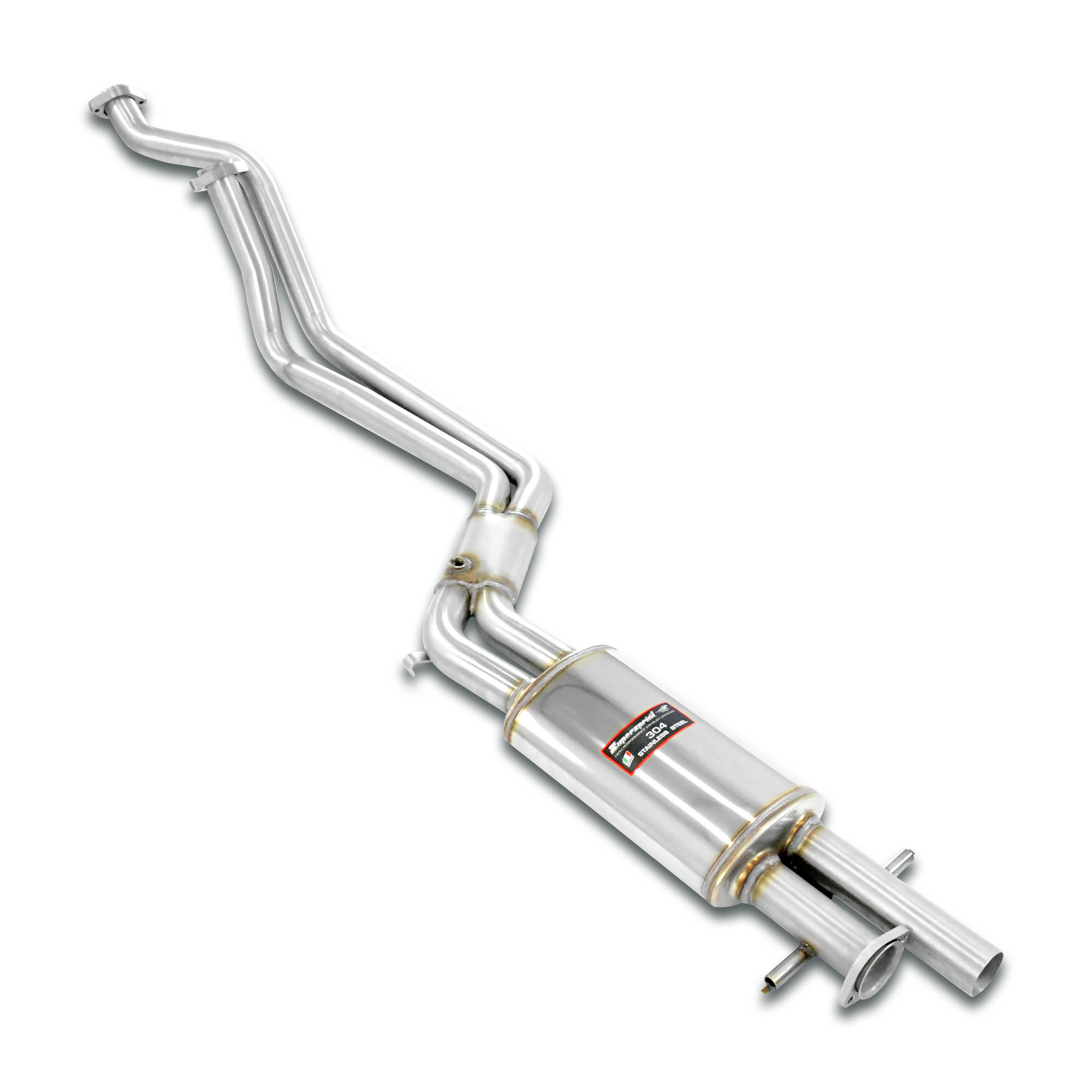 Front exhaust (RHD)