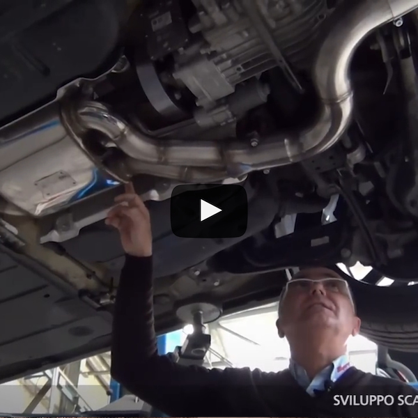 Abgassystem-Entwicklung für Audi A3 S3 8VA Sportback QUATTRO 2.0i TFSI 2013