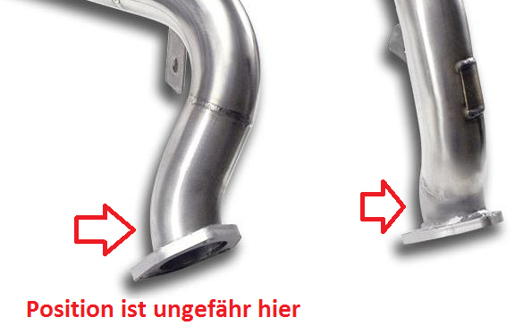 Lamdasondenkabel beim Verbau der Downpipe cod. 767711