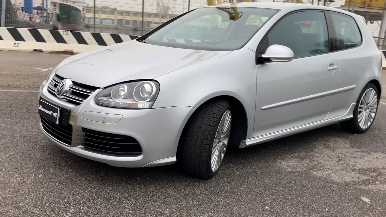 GOLF V R32 stock exhaust vs Supersprint