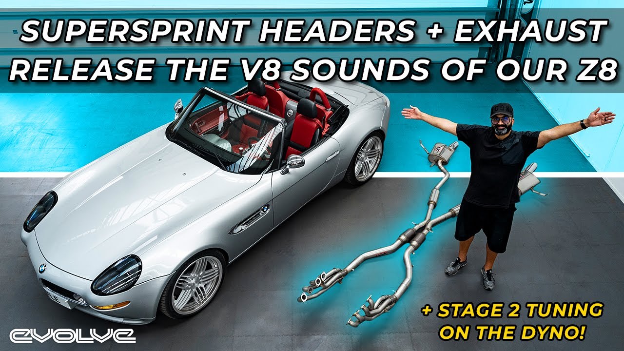 Supersprint Auspuff für BMW Z8 5.0i V8 '99 -> '03
