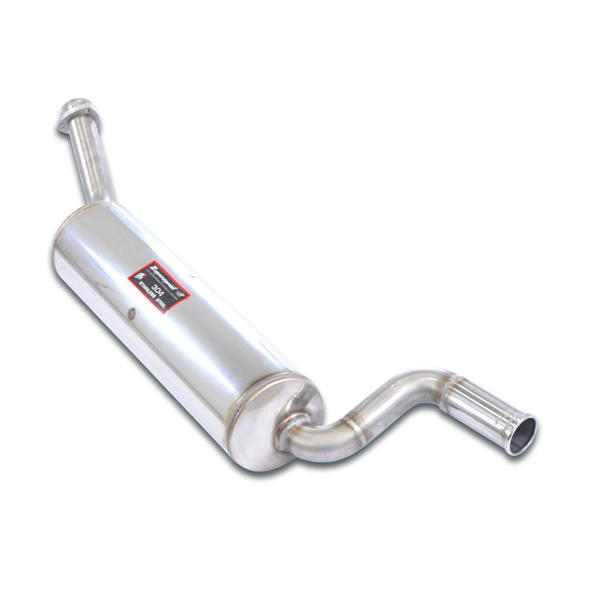 Rear exhaust O70 S-Bend