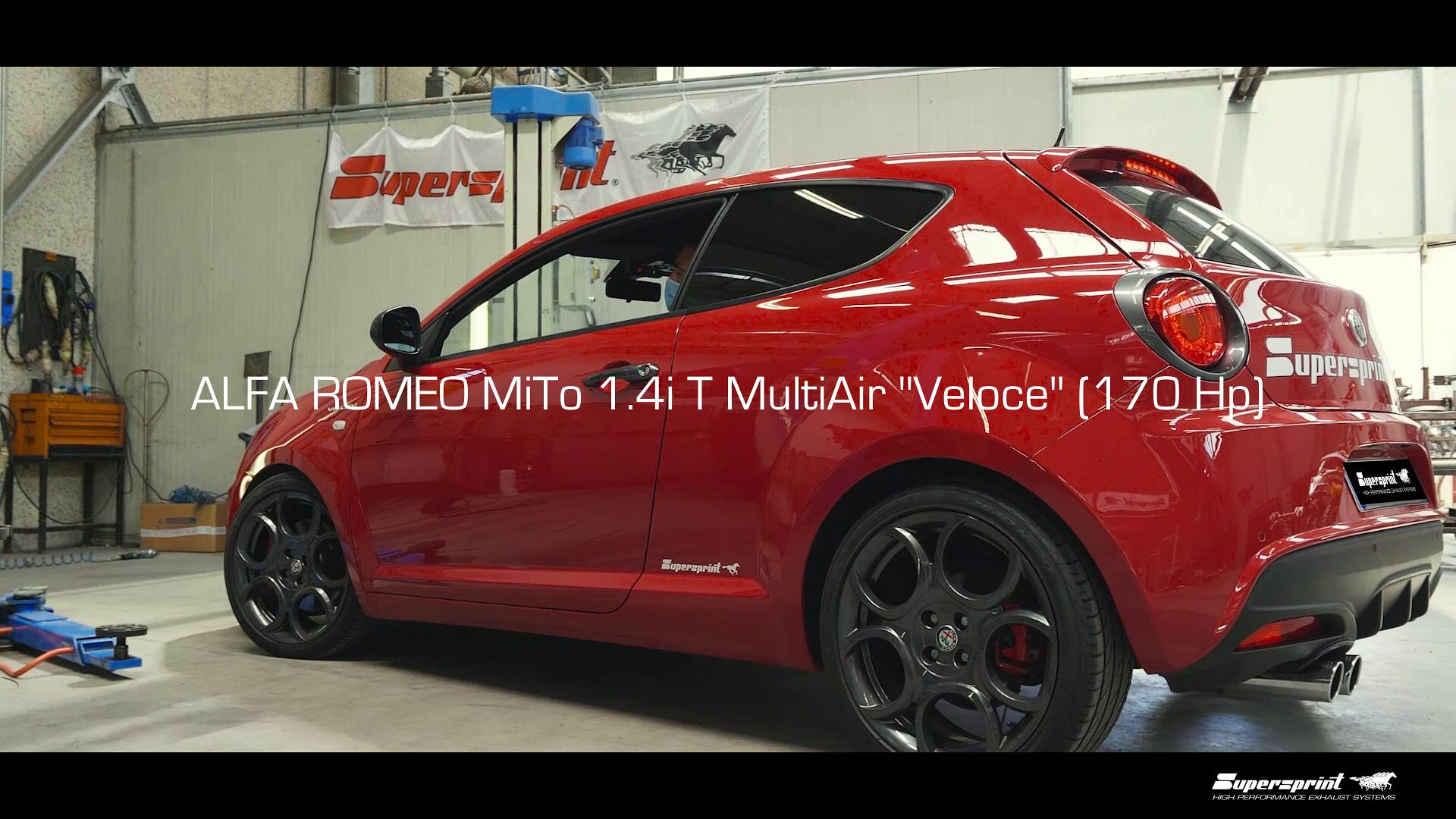 Supersprint exhaust for ALFA ROMEO MiTo 1.4i T MultiAir Veloce (170 Hp) 2016 - 2018