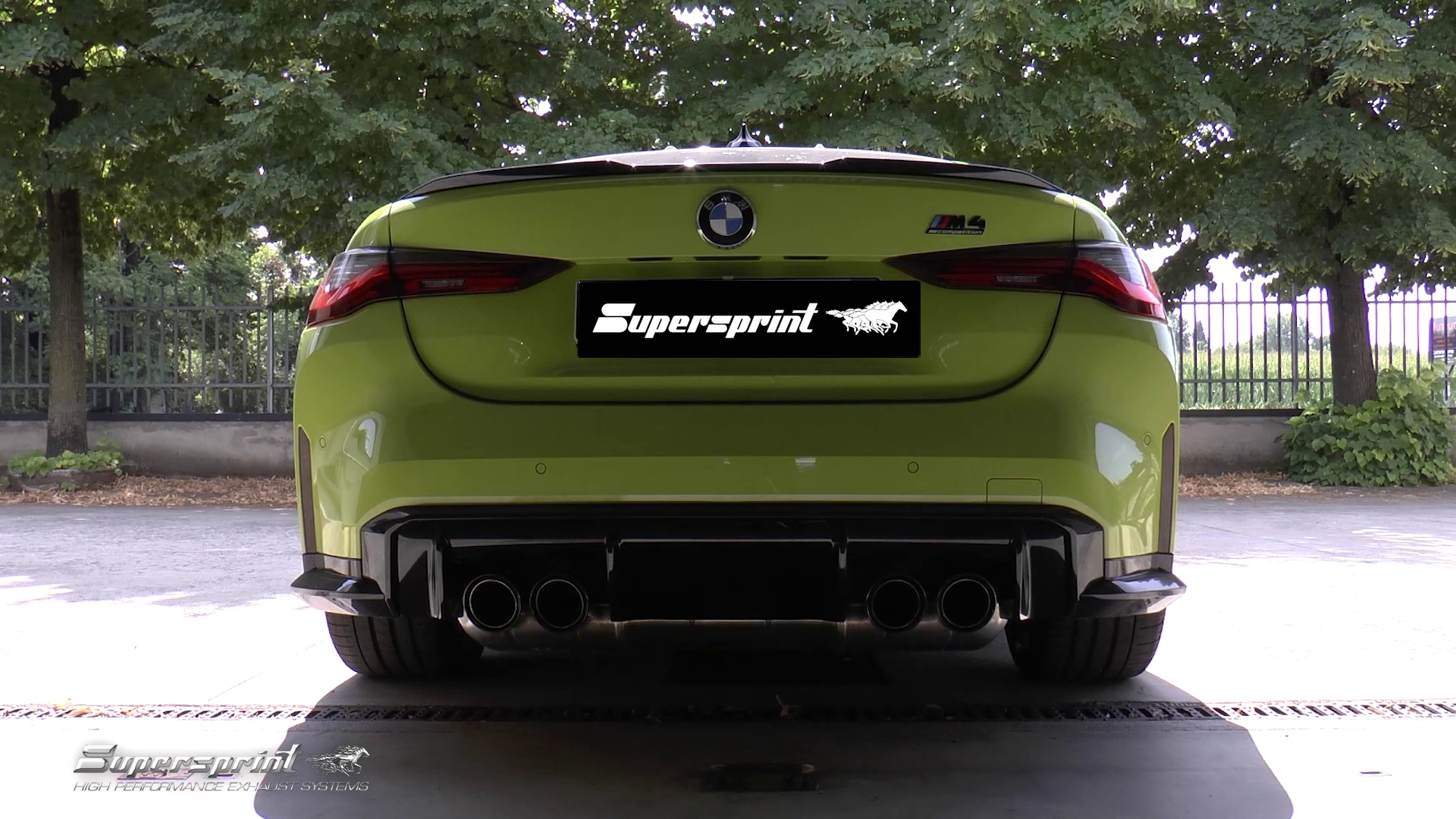Système d'échappement Supersprint pour 2021 BMW G82/G80 M4/M3 Competition