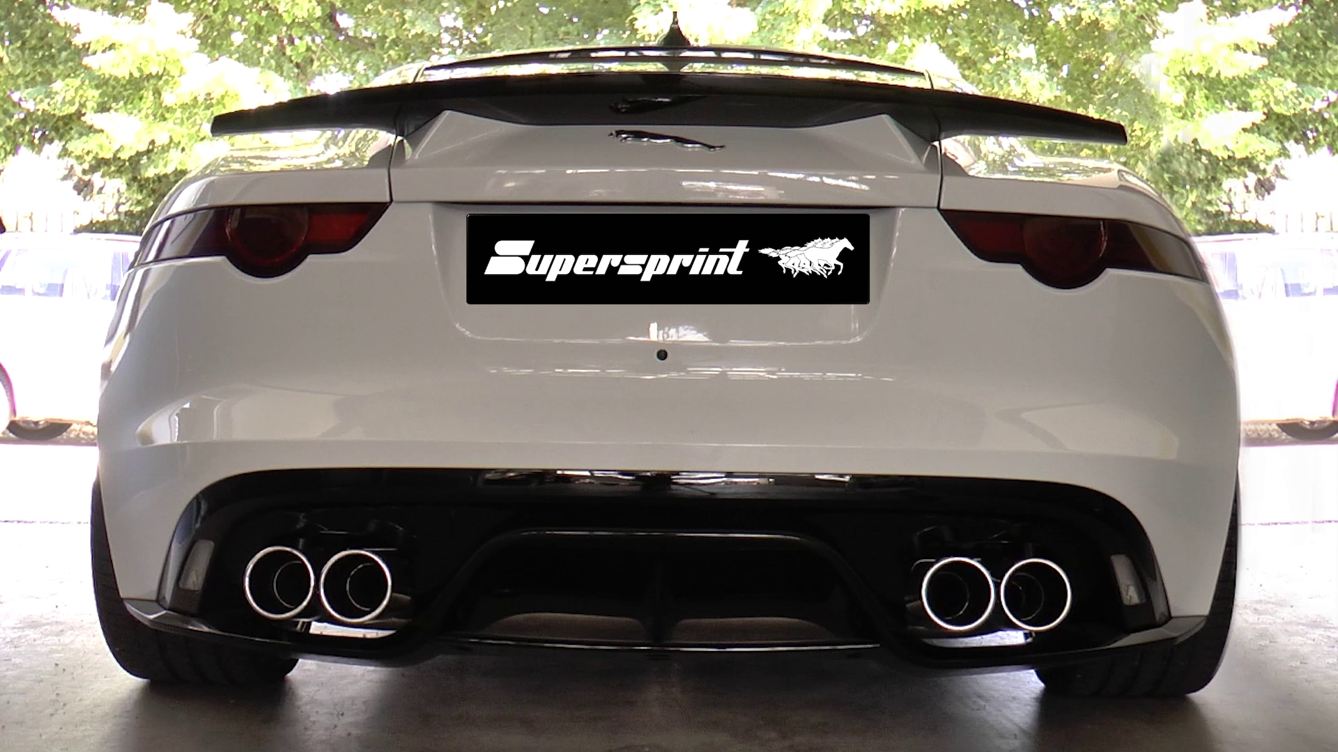 Supersprint Auspuff für JAGUAR F-Type R Coupè / Convertible (5.0L V8 Supercharged - 495 PS - 550 PS) 2014 -> 2019