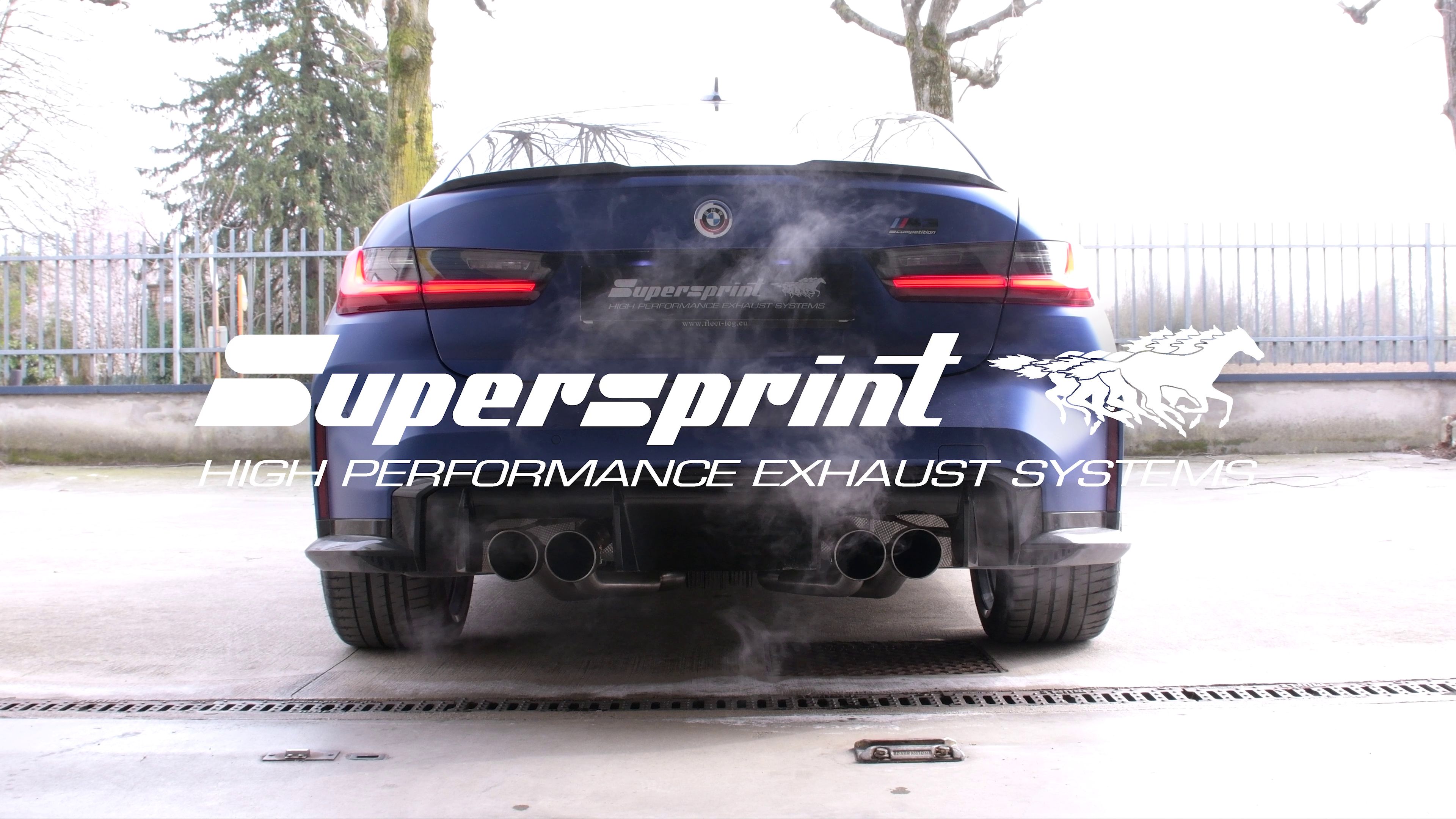 Supersprint Auspuff für BMW G80 M3 Competition (S58 - 510 PS) 2021 ->